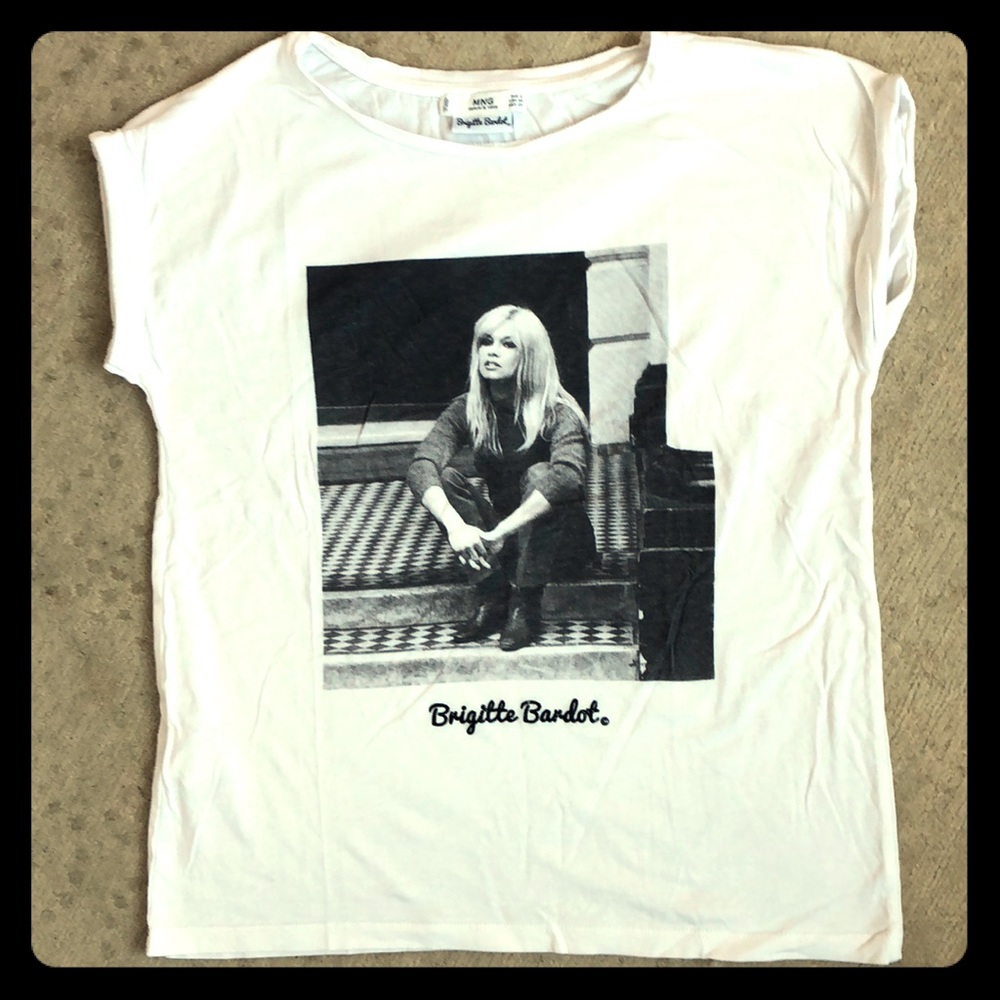 Brigitte Bardot graphic tee